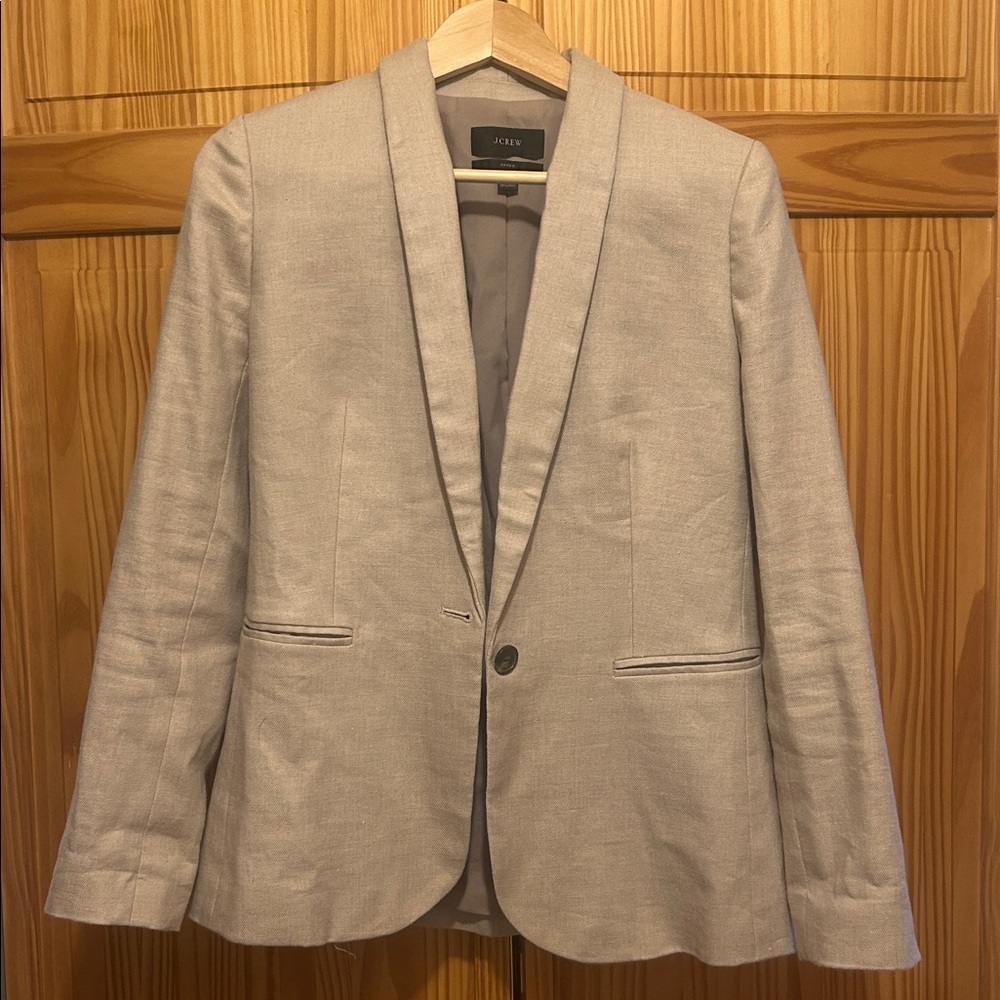 Jcrew women’s Parke blazer linen